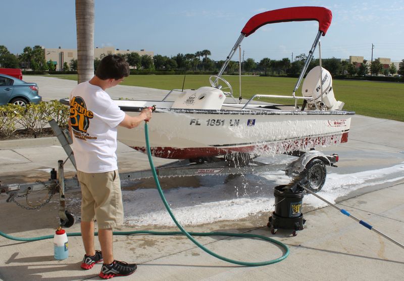 Boat Maintenance at